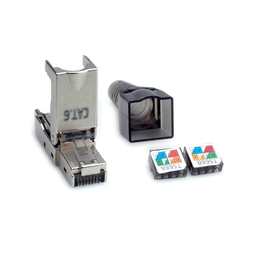 Value Feldkonfektionierbarer Rj-45 Stecker Cat.6 (Class E), Stp