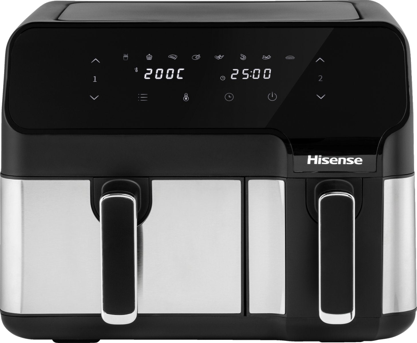 EAN 3838782657405 - Hisense HAF2900D Doble 8,6 L Independiente 1700 W Freidora de aire caliente Negro imagen 5