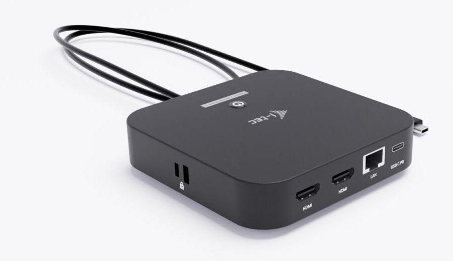 I-Tec Usb-C Dual Hdmi Ds 2xhdmi 1xglan 2xusb-A 3.2 2xusb 2.0 1xusb-C Gen2 1xusb-C Gen1 1xaudio Mic Jack 1x100w Usb-C Pd+Charger 100w