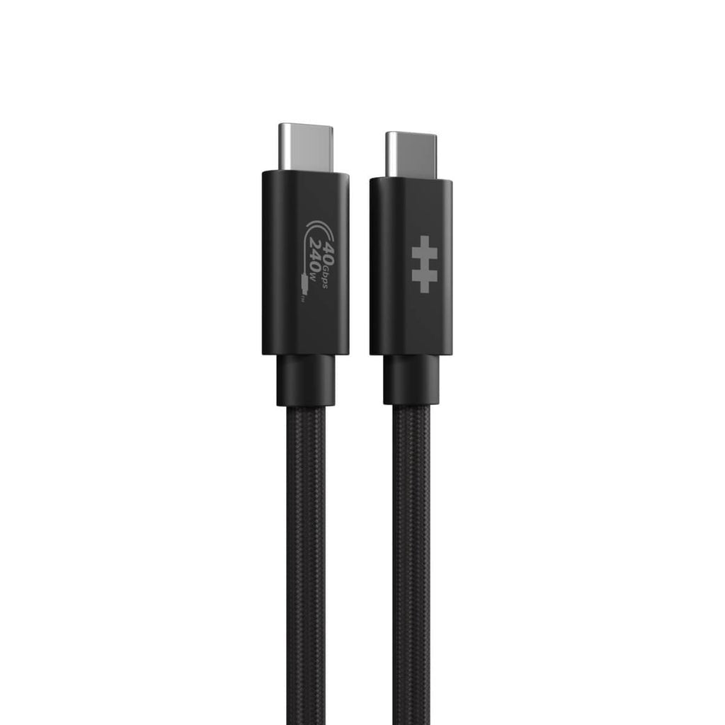 Cable Hyper Hyperdrive Next  Usb 24 Pin Usb-C (M) A 24 Pin Usb-C (M) Usb4 1.2 M Negro