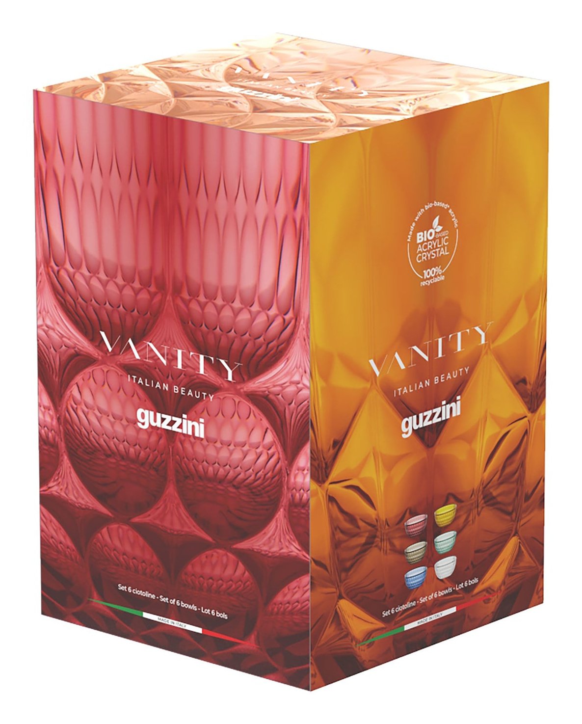 EAN 8008392395652 - Guzzini VANITY Ensaladera 4,28 L Alrededor Cristal natural Colores surtidos 6 pieza(s) imagen 4