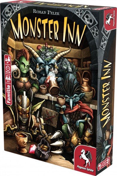 Pegasus Monster Inn, Juego De Cartas 18288g