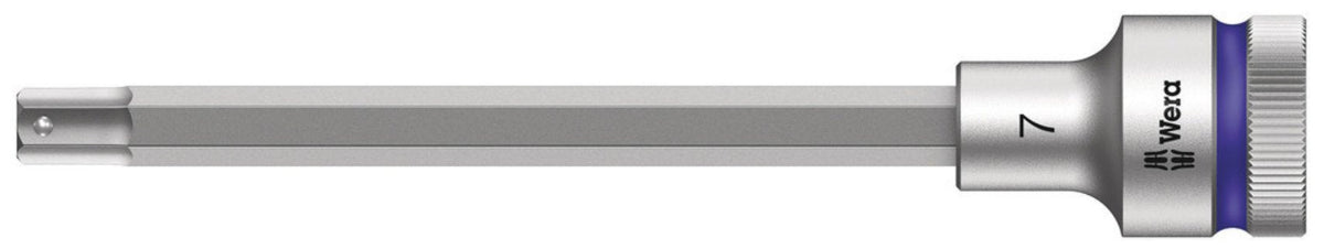 Wera 8740 C Hf 05003843001 Hexagonal Interior Llave De Vaso-Bit-Inserto 7 Mm 1/2" (12.5 Mm)
