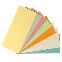 Herlitz Tiras Divisorias 10,5x24cm M-Kart.Chamois 100 Pack
