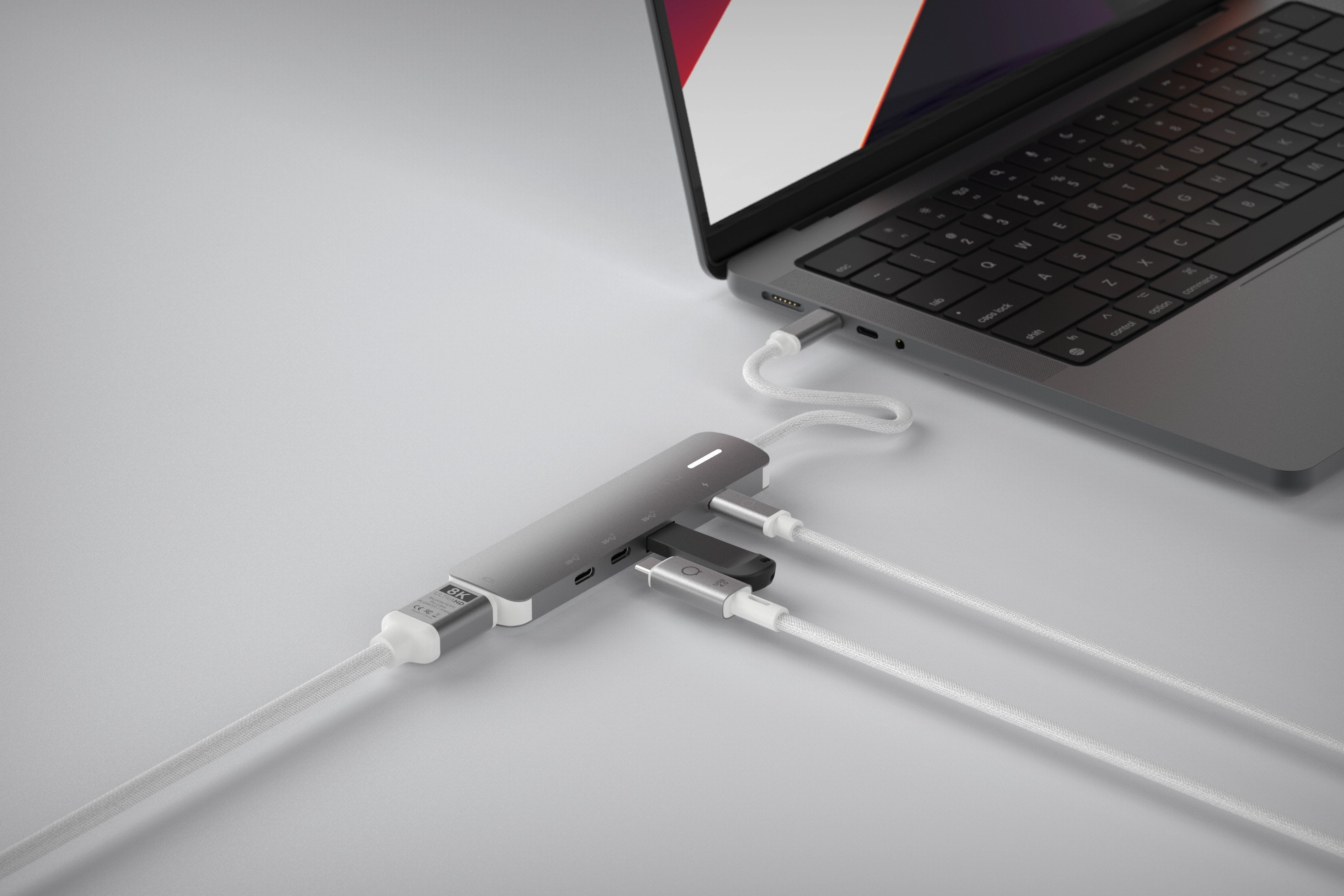 EAN 8720574622706 - LINQ LQ49051 base para portátil y replicador de puertos Alámbrico USB 3.2 Gen 2 (3.1 Gen 2) Type-C Gris,  imagen 8