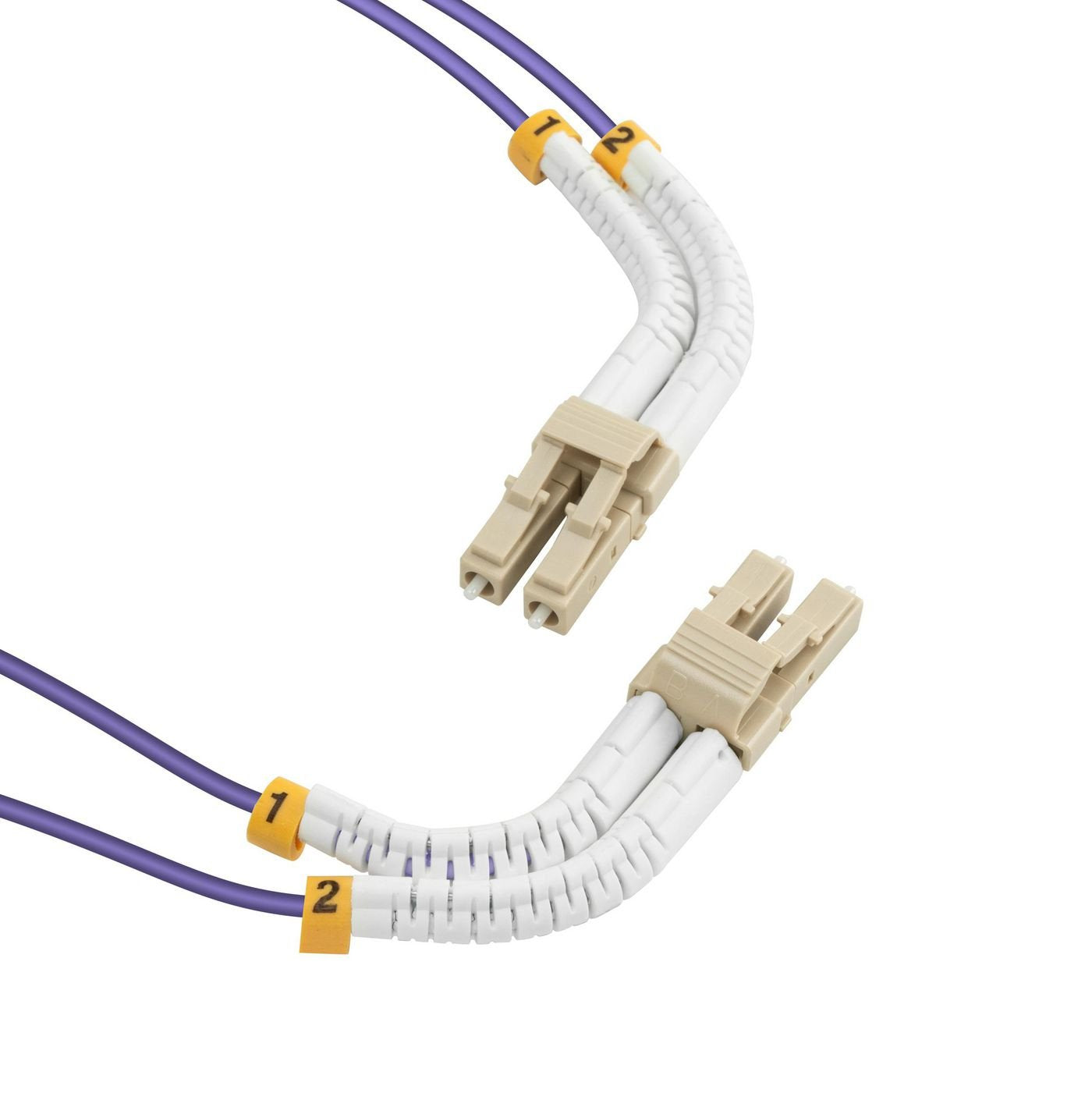 EAN 5715063505991 - Lanview LVO231812-FLEX Cable de fibra óptica e InfiniBand 3 m LC LC/LC Púrpura imagen 3