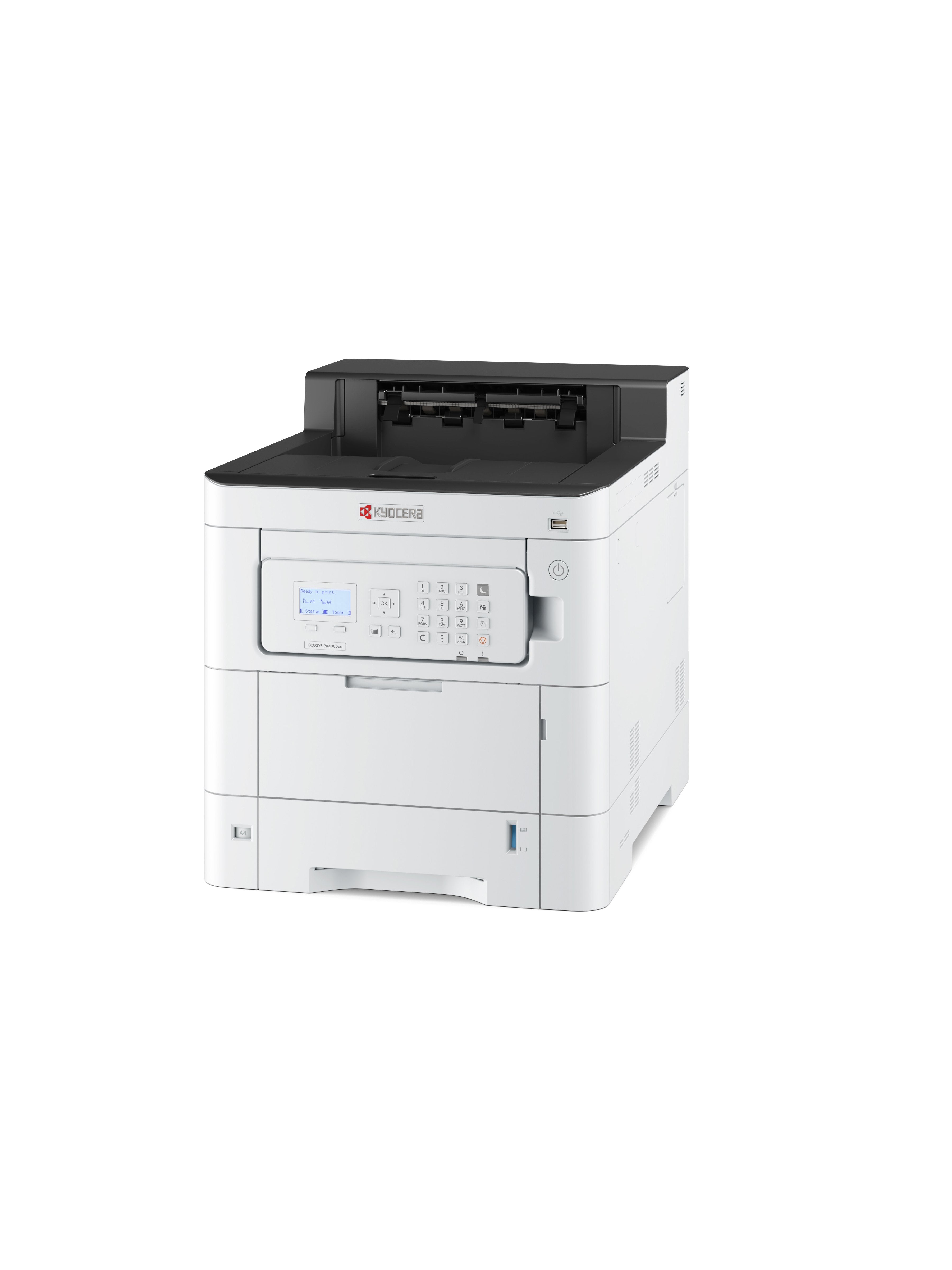 Kyocera Ecosys Pa4000cx, Impresora Láser Color Gris/Negro