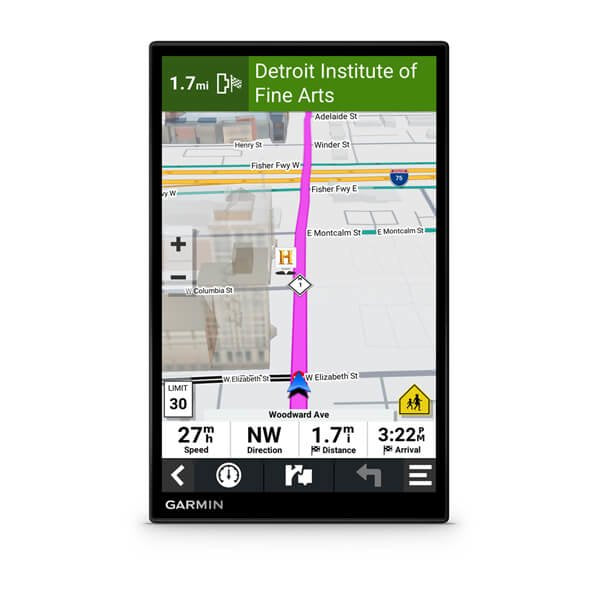 Garmin Drivesmart 86 Navegador Fijo 20,3 Cm (8") Tft Pantalla Táctil 295,2 G Negro