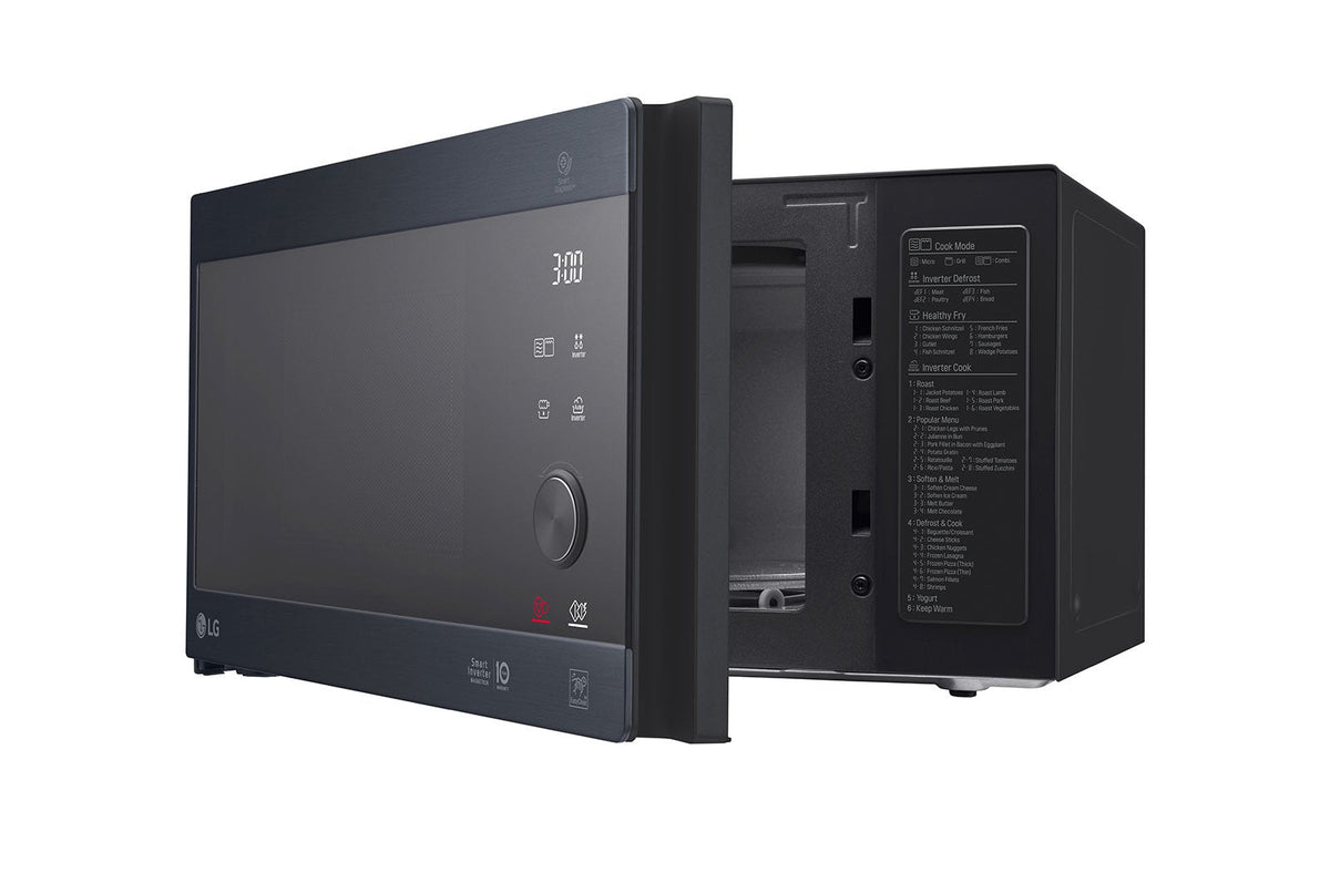 Lg Mh6565cpb Smart Inverter Mikrowelle, Negro