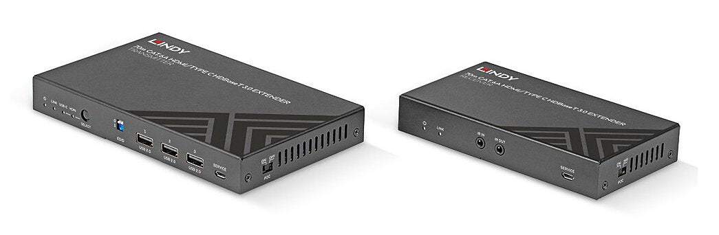 Kvm Lindy Cat.6-C And Usb 3.0 Switch 70m
