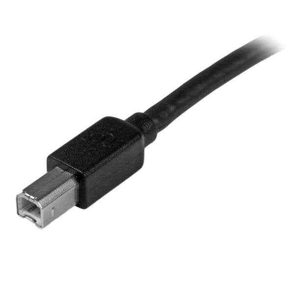 EAN 0065030850933 - StarTech.com 15m USB 2.0, M/M cable USB Aluminio, Negro imagen 4