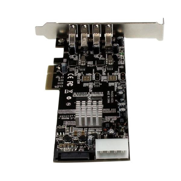 Startech Tarjeta Pci Expres Controladora Usb 3.0 De 4 Puertos  Pexusb3s42v