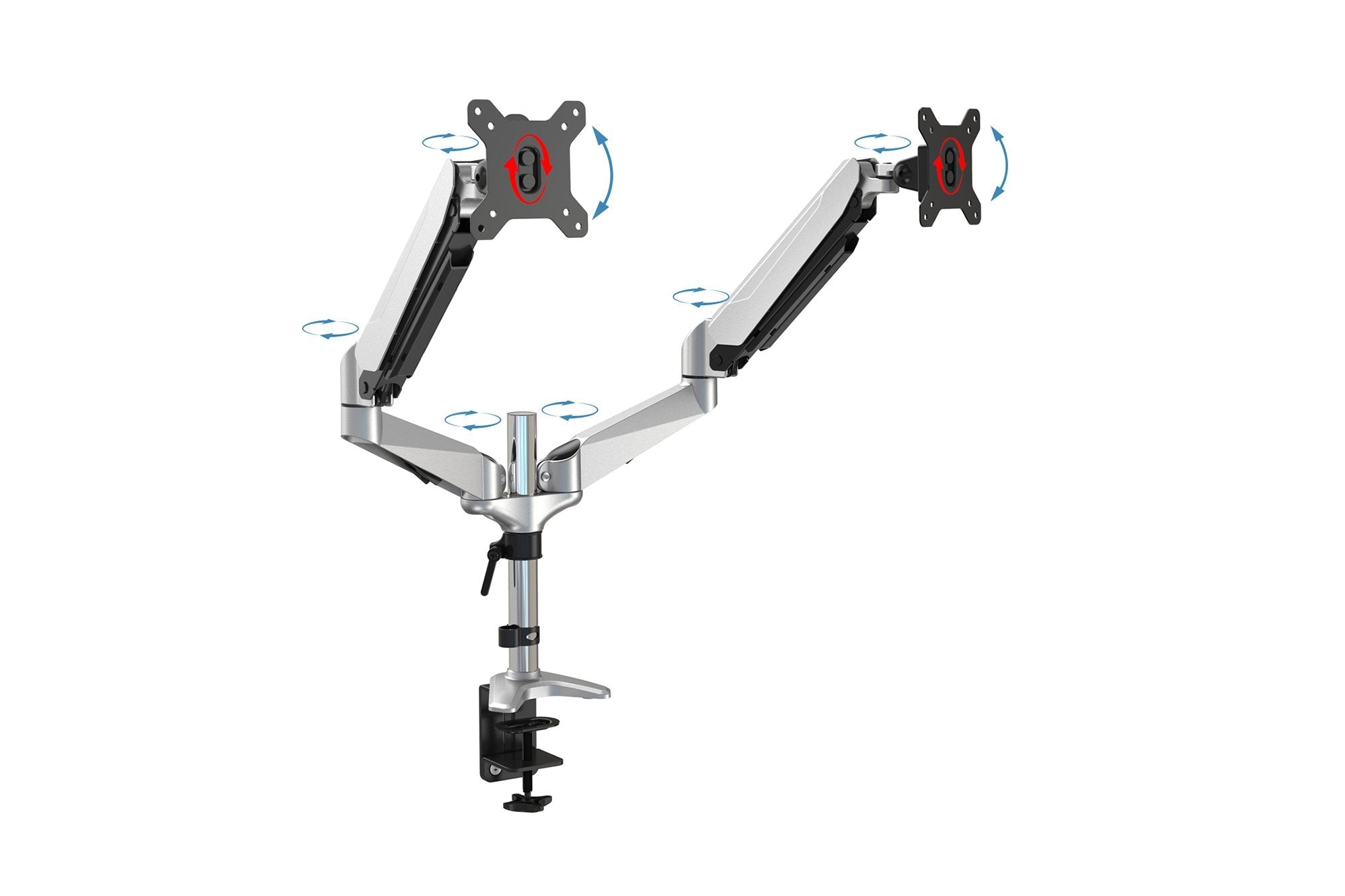 EAN 4016032385370 - Digitus DA-90353 soporte para monitor 68,6 cm (27") Escritorio Negro, Plata imagen 7