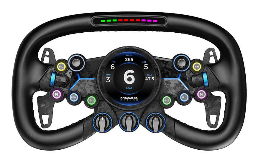 Moza Racing Controlador Rs064 / Vision Gs Wheel Negro