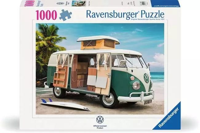 Ravensburger Puzzle Volkswagen T1 Campervan 1000 Piezas 12000579