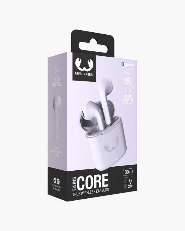 Auriculares  Fresh 'N Rebel Twins Core True Wireless Stereo (Tws)  Bluetooth Lila