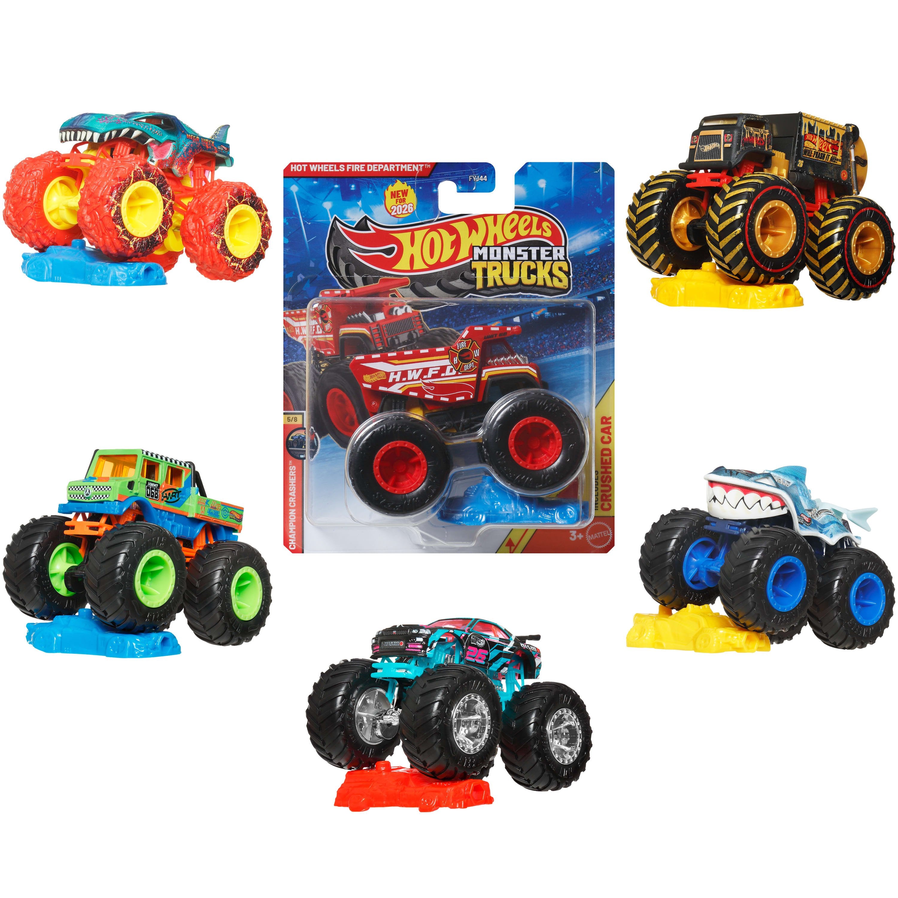 EAN 0887961705393 - Hot Wheels Monster Trucks FYJ44 vehículo de juguete imagen 3