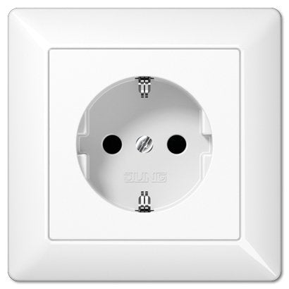 EAN 4011377056916 - JUNG AS 1520 WW caja de tomacorriente Tipo F Blanco imagen 1