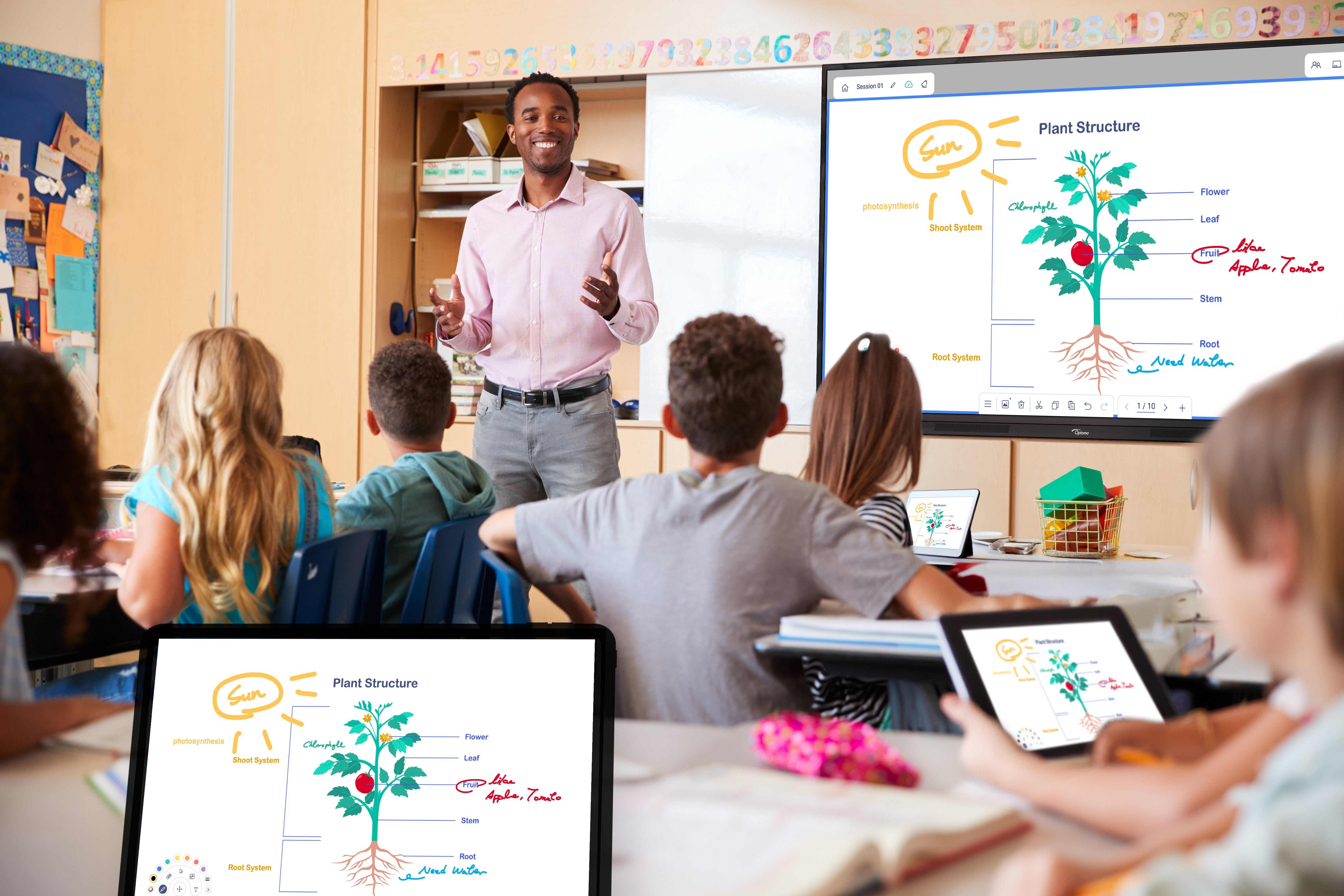 EAN 5055387668744 - Optoma 3753RK pizarra blanca interactiva 190,5 cm (75") 3840 x 2160 Pixeles Pantalla táctil Negro imagen 13