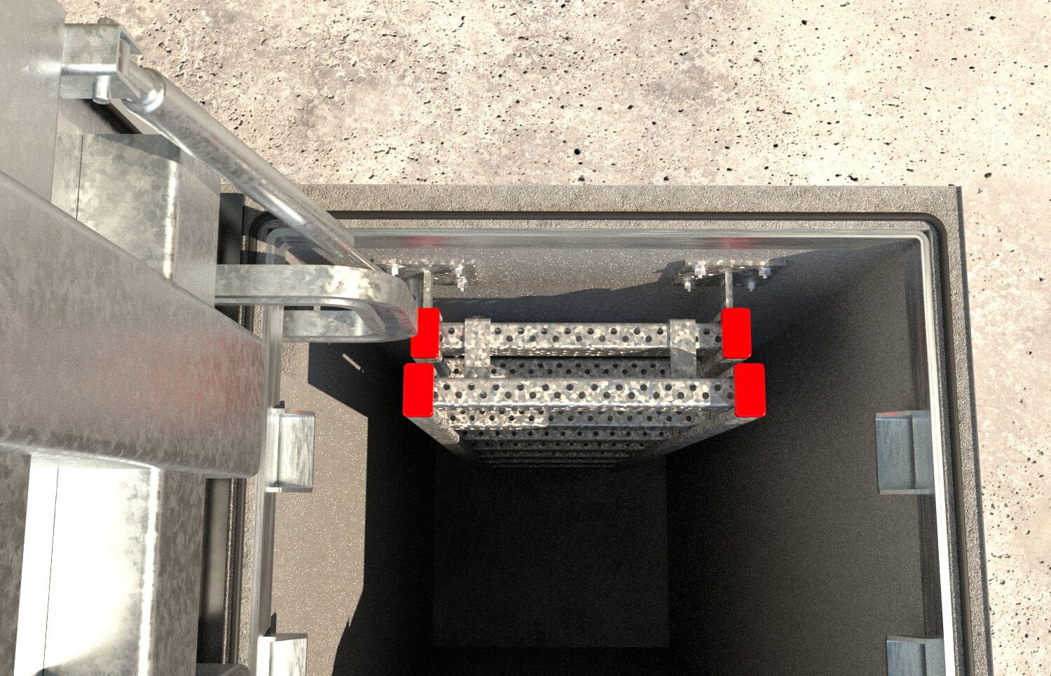 Caja Con 50 Anclajes Perno Fwa Ø8x80mm 45789 Fischer