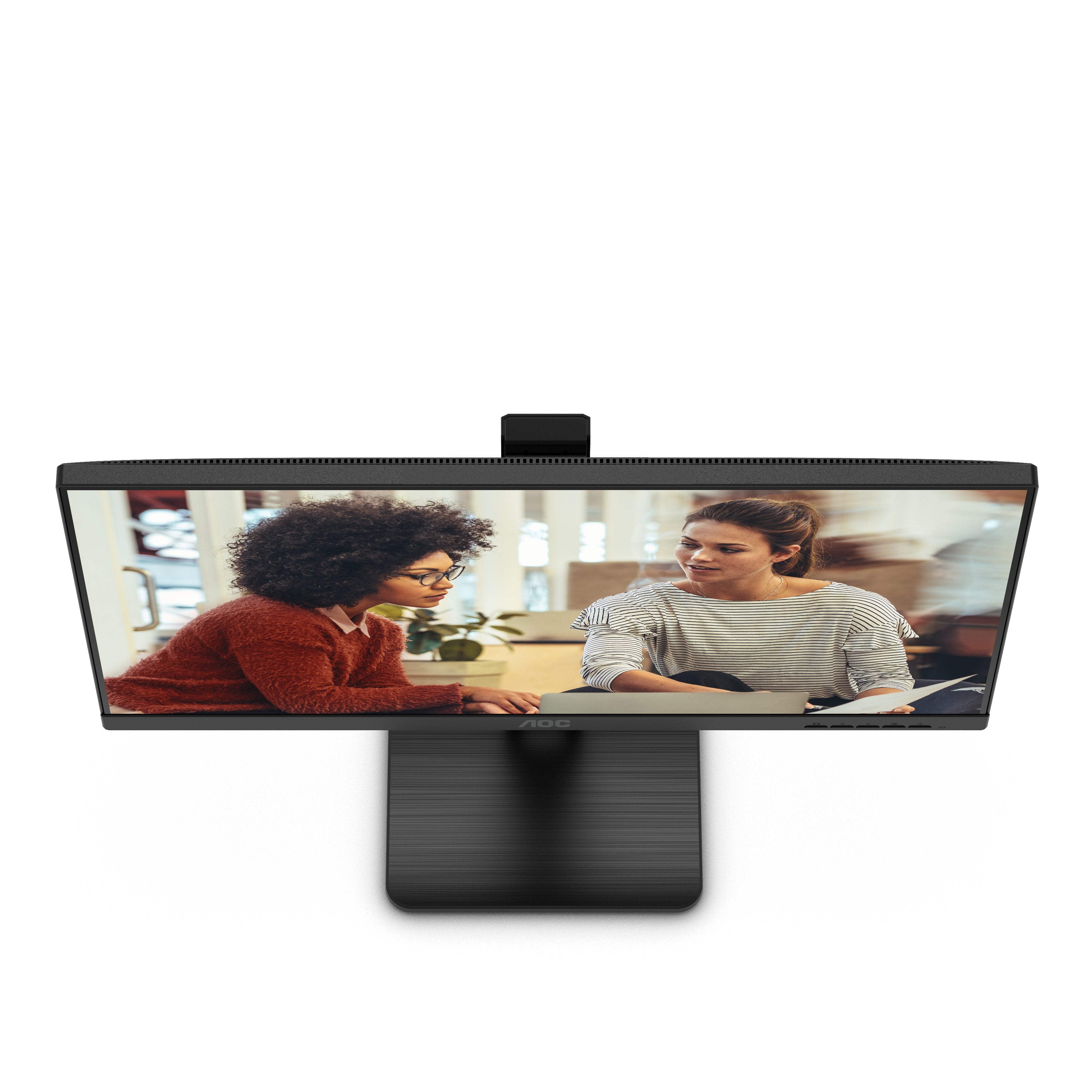 Monitor Aoc Essential-Line Q27e3umf Led 27 Qhd @ 75 Hz 4ms - Hdmi, Displayport - Speakers - Black