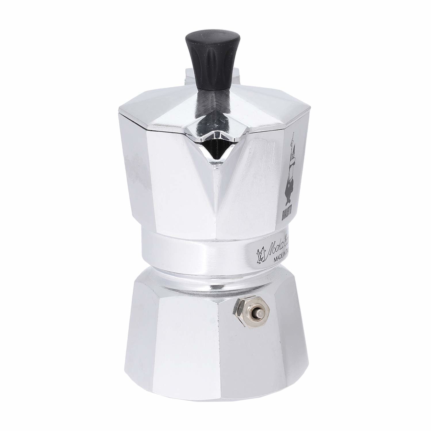 Cafetera Italiana Bialetti Moka Express 0,06 L Aluminio, Negro