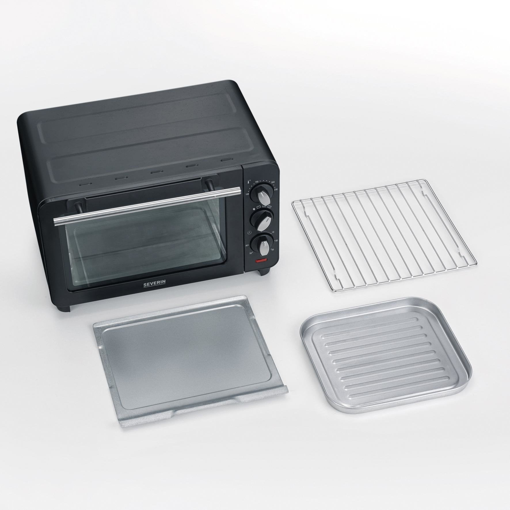 Severin To 2042 Horno Tostador 14 L 1200 W Negro