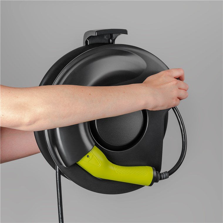 Carrete De Cable Para Cable De Carga Ev Tipo 2 Goobay