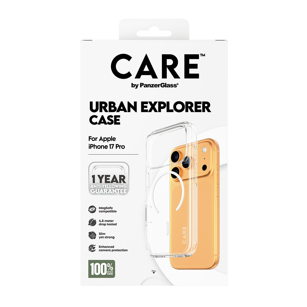 Care By Panzerglass Case Transp. Urban Expl Wh Magsafe Ip 17 Pro