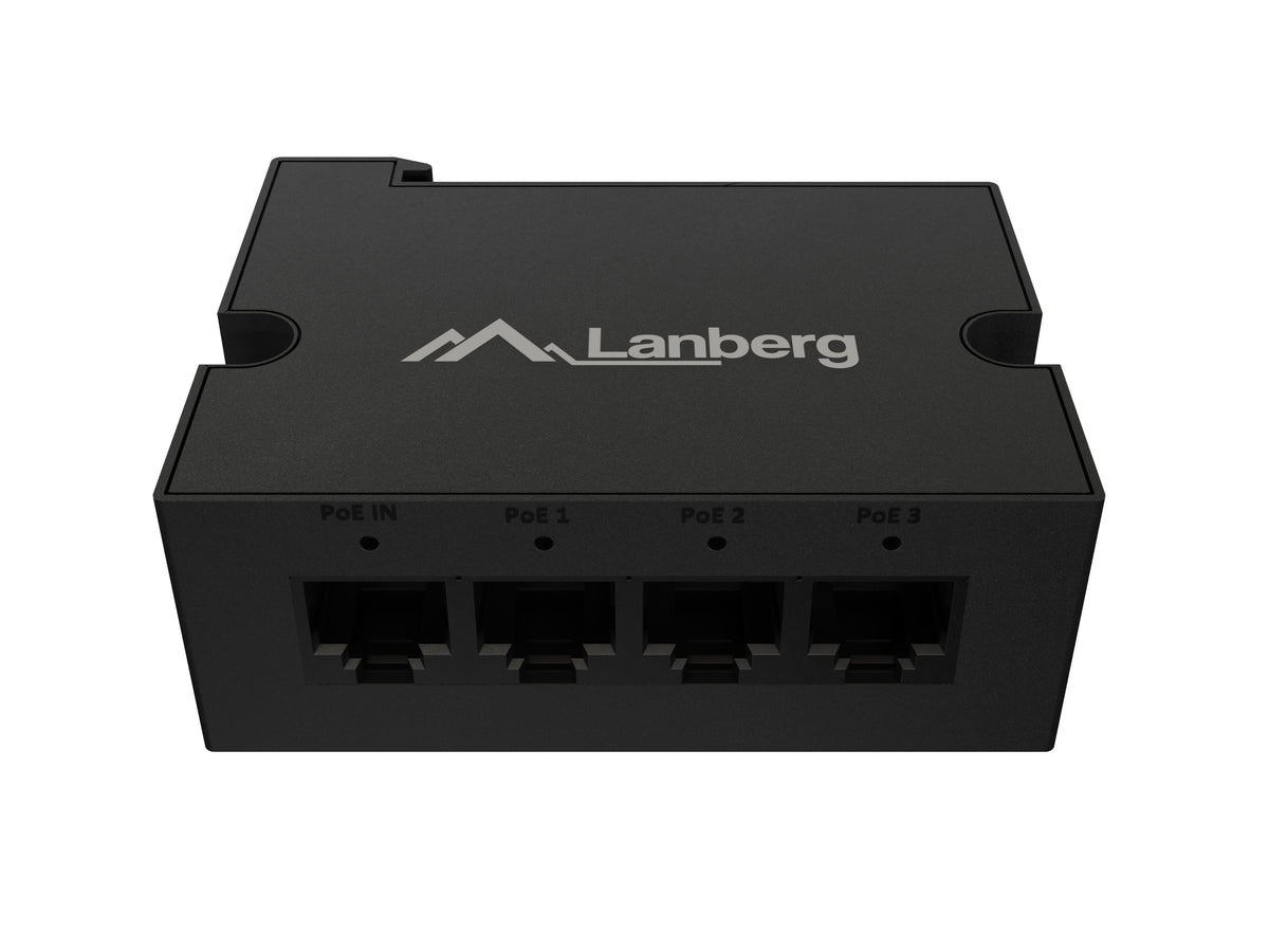 EAN 5901969447286 - Lanberg DIN-FE4-AT-30W adaptador e inyector de PoE Ethernet rápido imagen 5