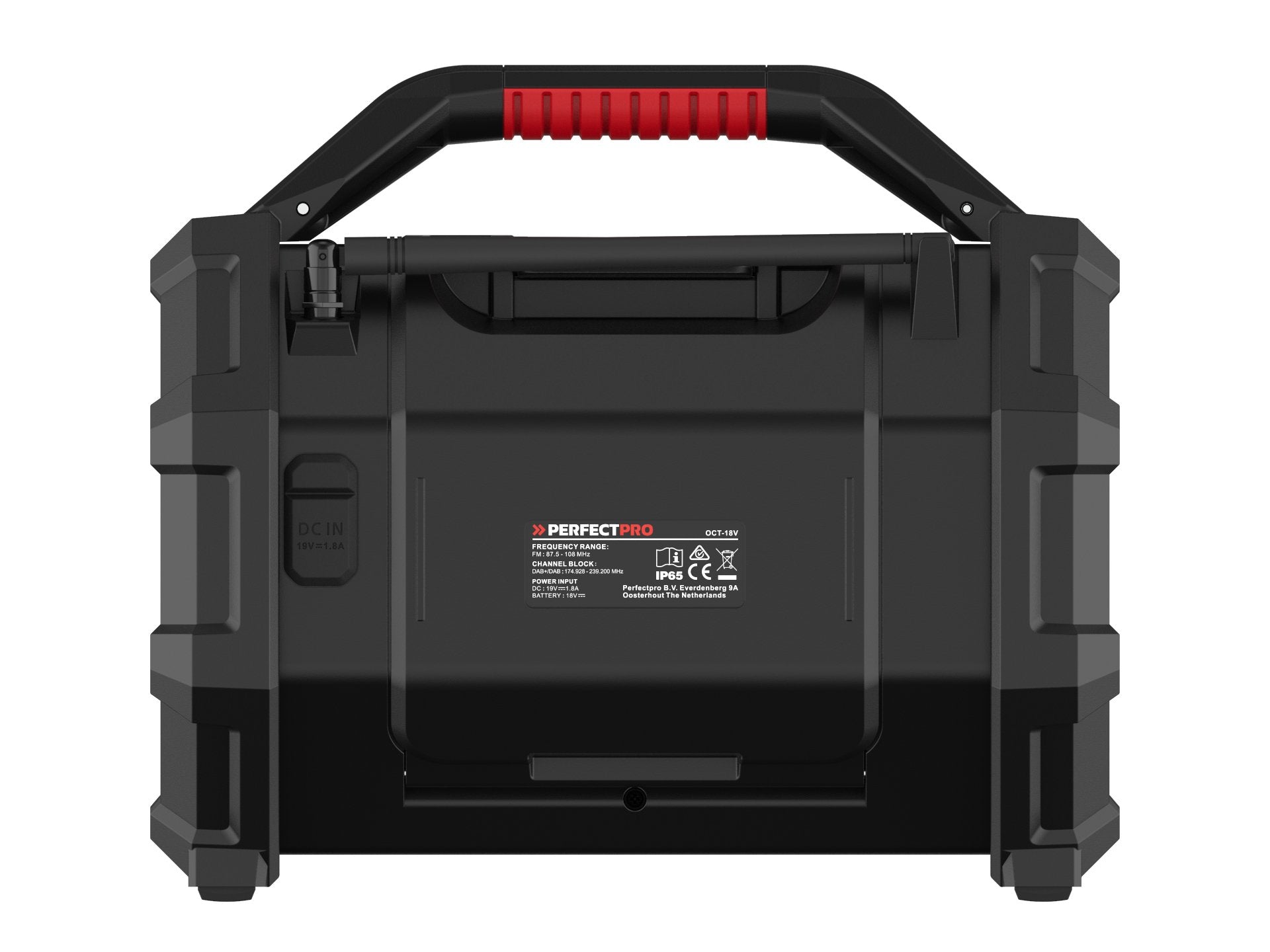 EAN 8719689465629 - Perfectpro ROCKTAGON Lugar de trabajo Digital Negro, Rojo imagen 7