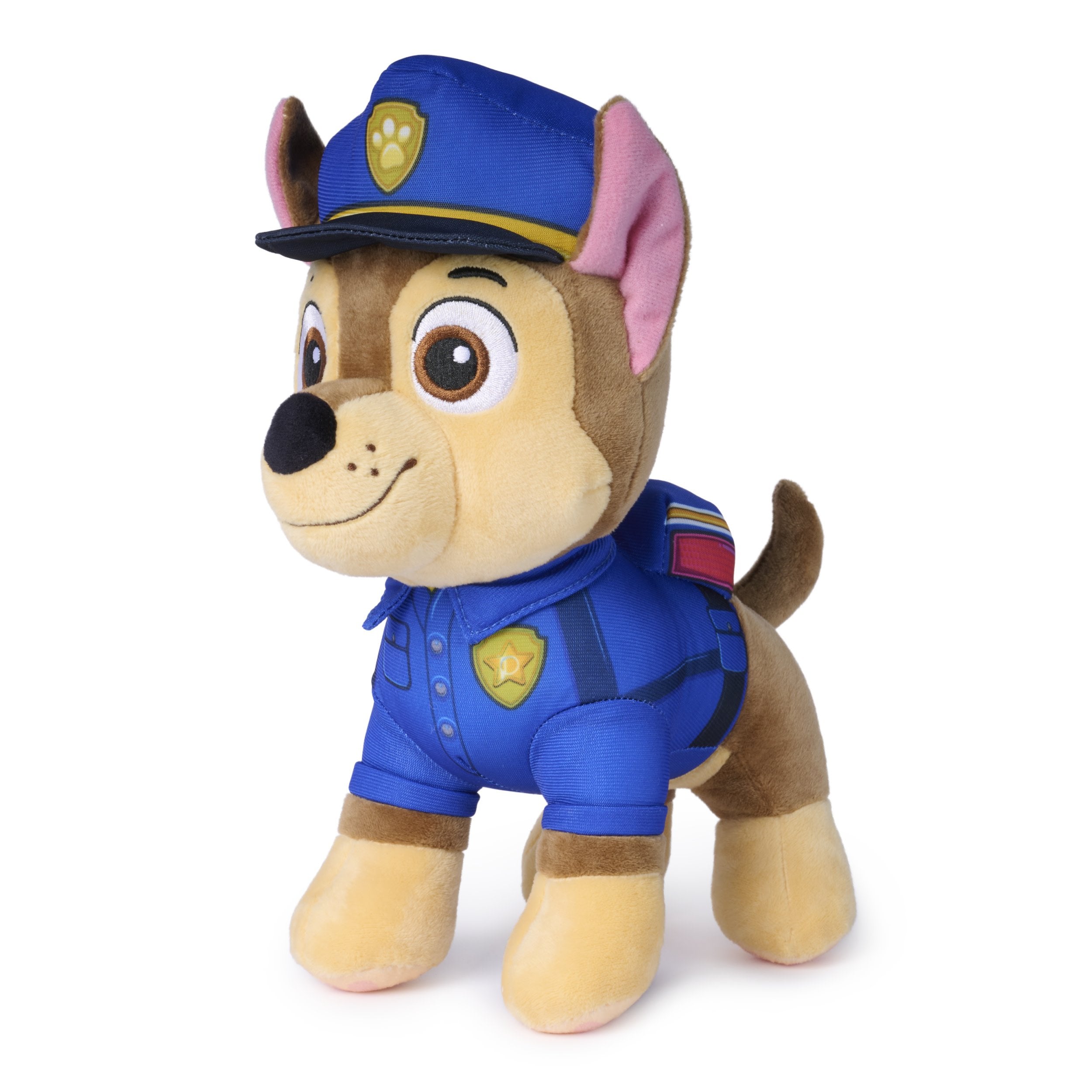 Spin Master Paw Patrol - Búsqueda Y Rescate: Peluche Chase Con Uniforme De Búsqueda Y Rescate, Peluche 23 Cm 6075046