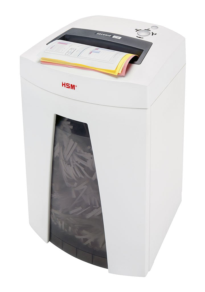 Hsm 1913121 Securio C18 - Cross Cut 3.9x30mm 8-9 Sheets 80g 25 L Bin Din 3
