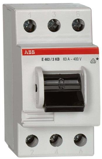 Abb E463 3-Kb - Interruptor Principal 3 Contacto Normalmente Abierto 63 A
