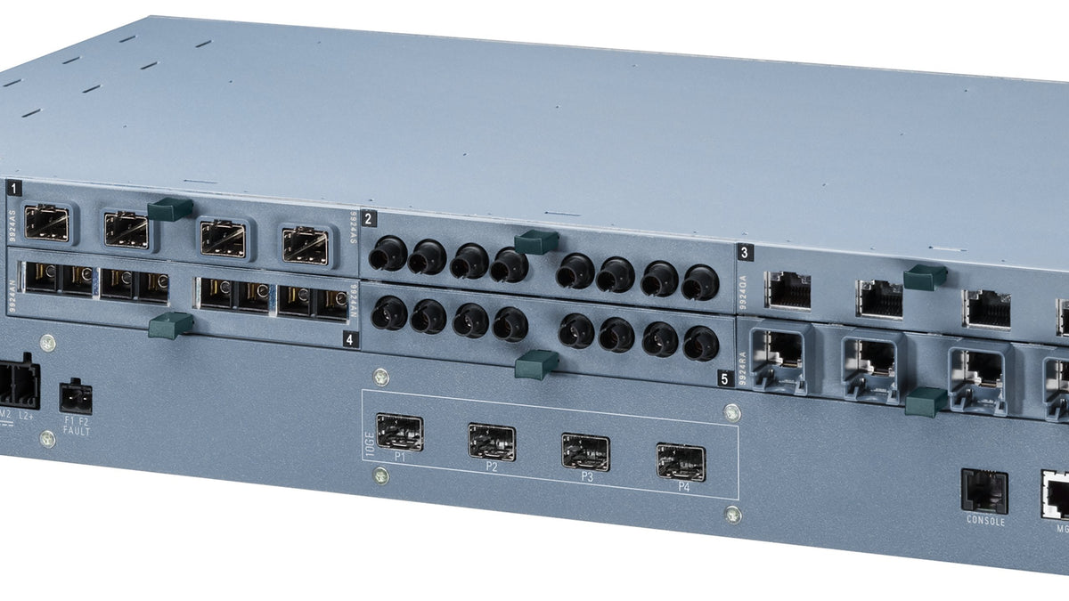 Siemens Siem 6gk5528-0ar00-2ar2 Scalance Xr528-6m Managed Ie Switch Layer 3 Integriert - Switch - Fibra Óptica (Lwl)