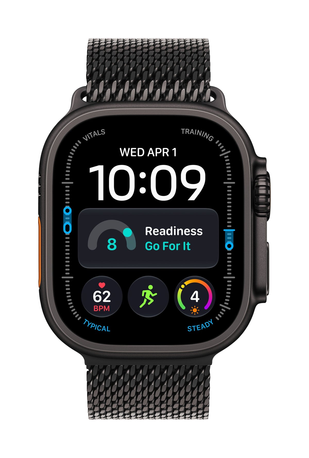 Apple Watch Ultra 4 Titanium Cellular 49mm Negro (Milanaise Titan Negro) L