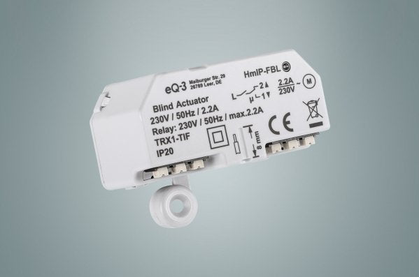Homematic Ip Actuador De Persiana Smart Home Empotrado (Hmip-Fbl), 151398a0