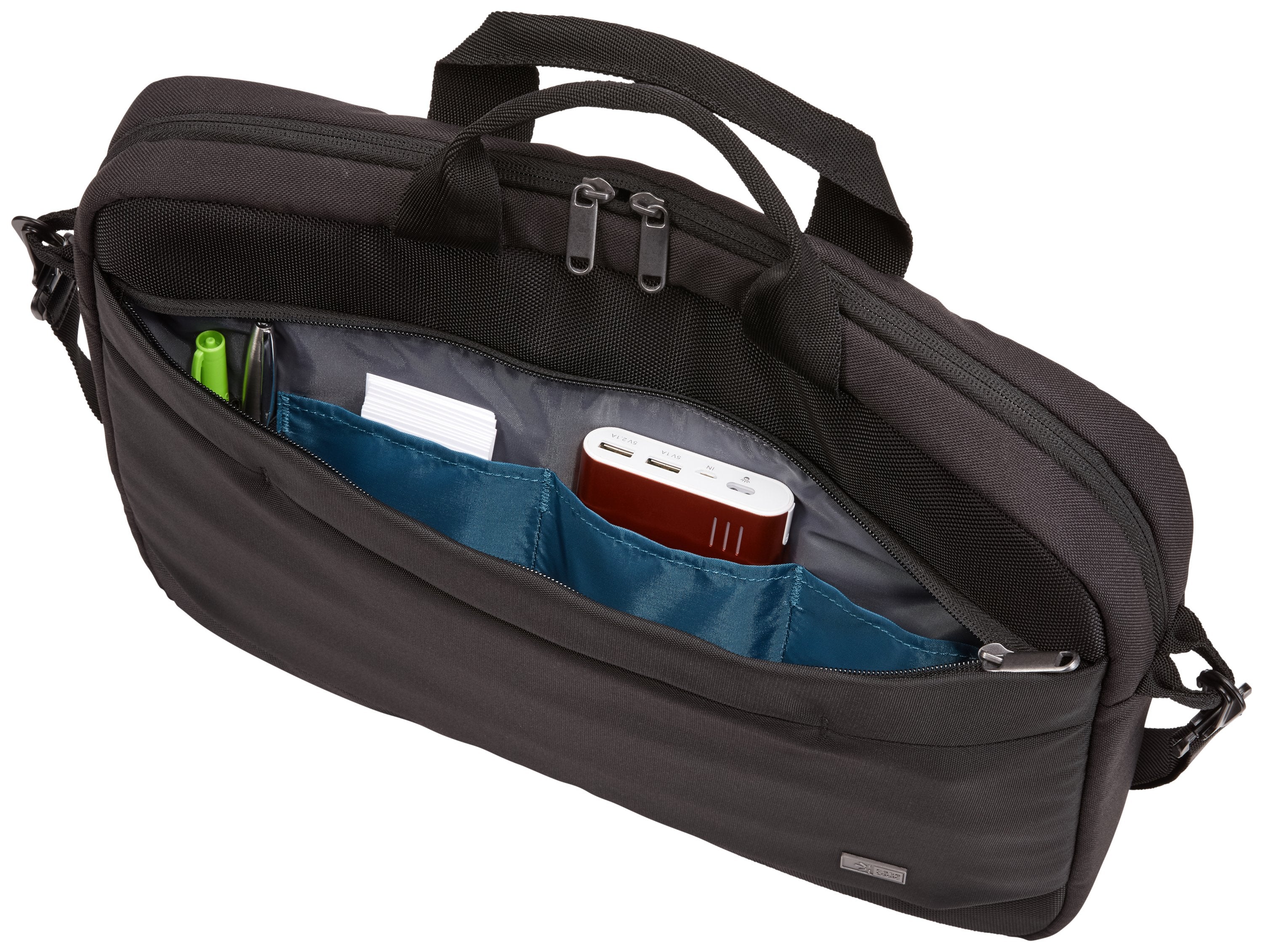 Case Logic Advantage Adva-116 Black Maletines Para Portátil 39,6 Cm (15.6") Bandolera Negro