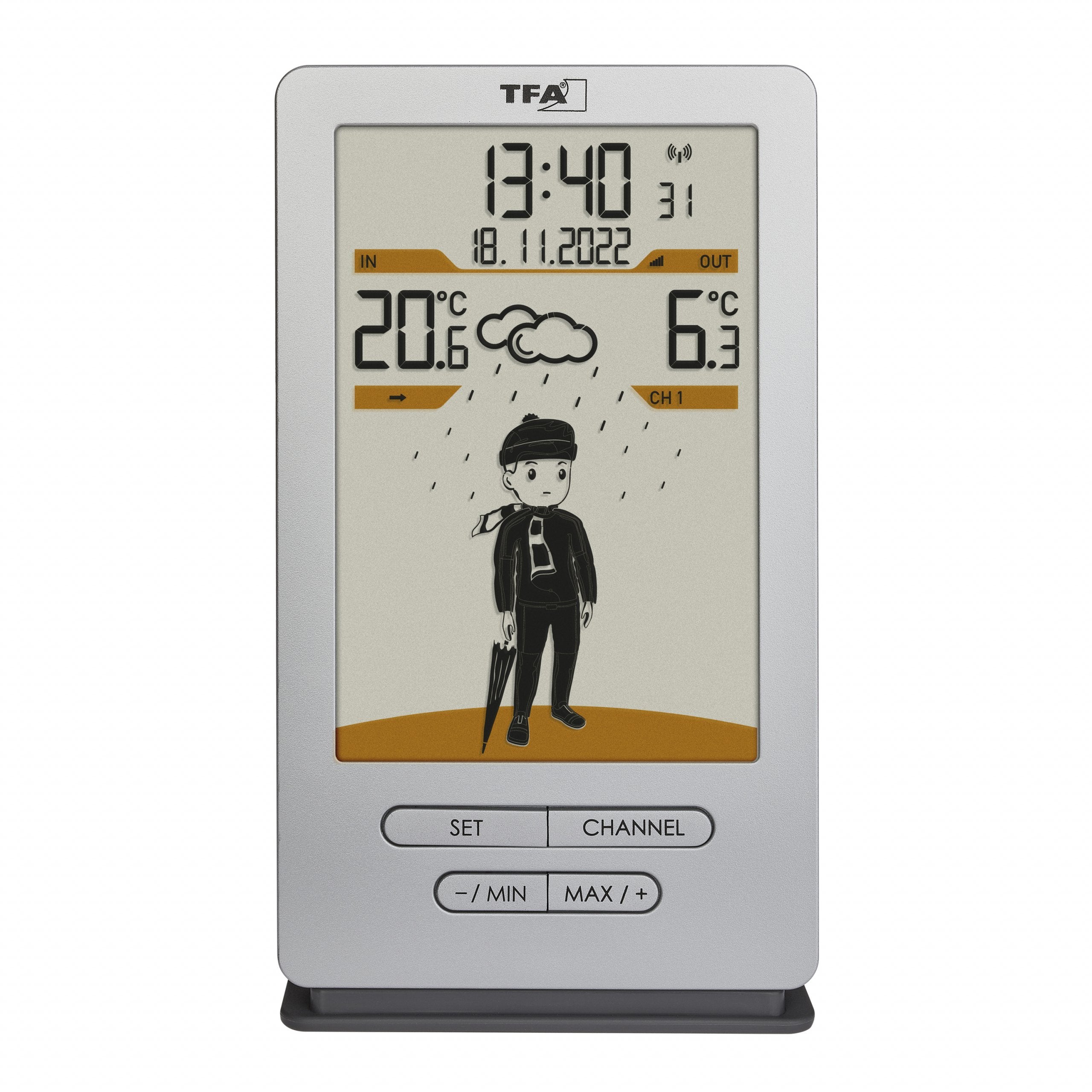 Tfa 35.1166.54 Estación Meteorológica Inalámbrica Weather Jack