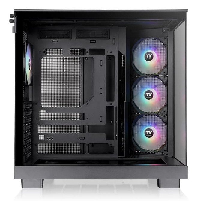 Thermaltake View 380 Xl Tg Argb, Caja Tipo Torre Negra, Vidrio Templado X 2 Ca-11e-00m1wn-00