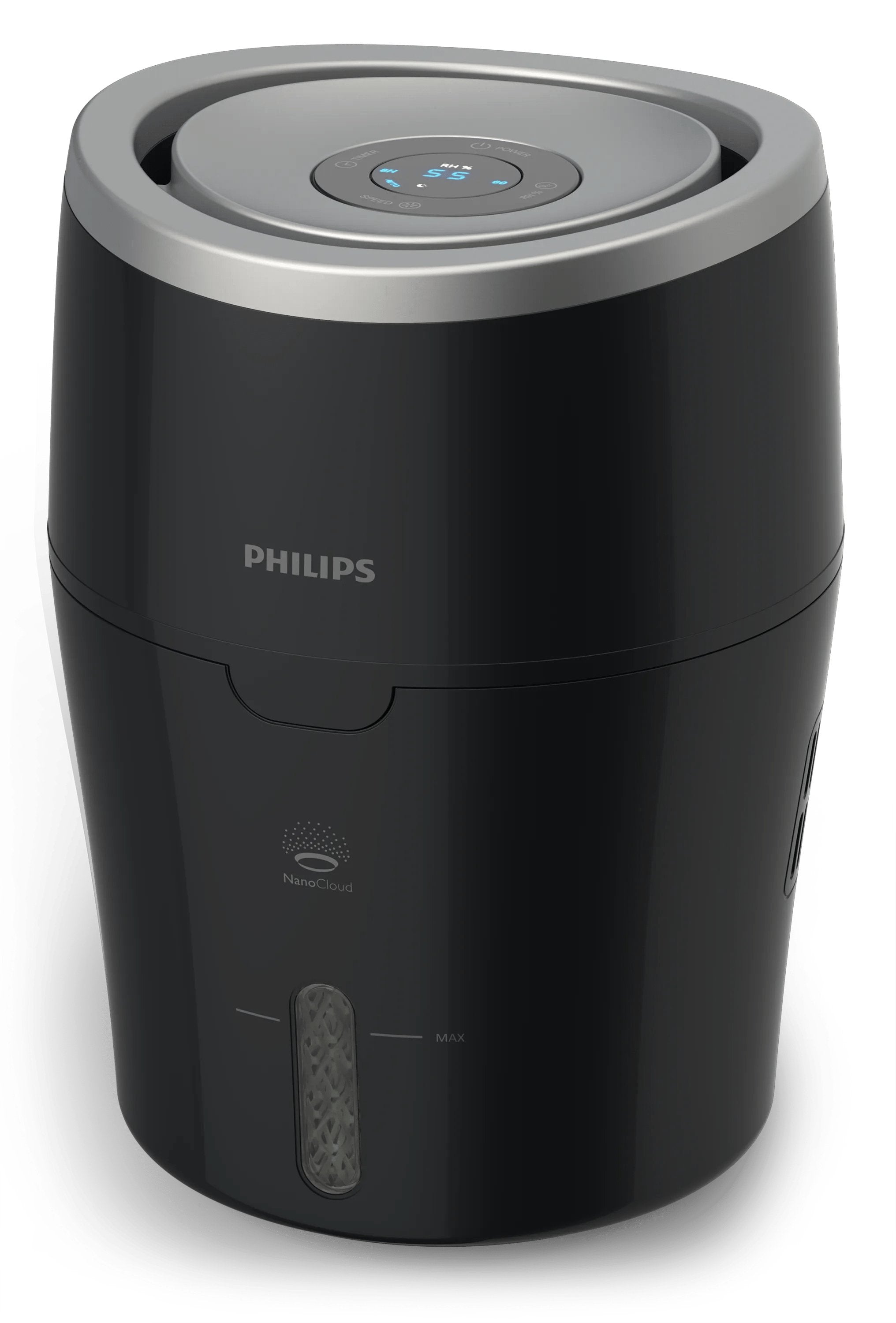EAN 8710103786382 - Philips 2000 series HU4813/10 humidificador Natural 2 L Negro 18 W imagen 1