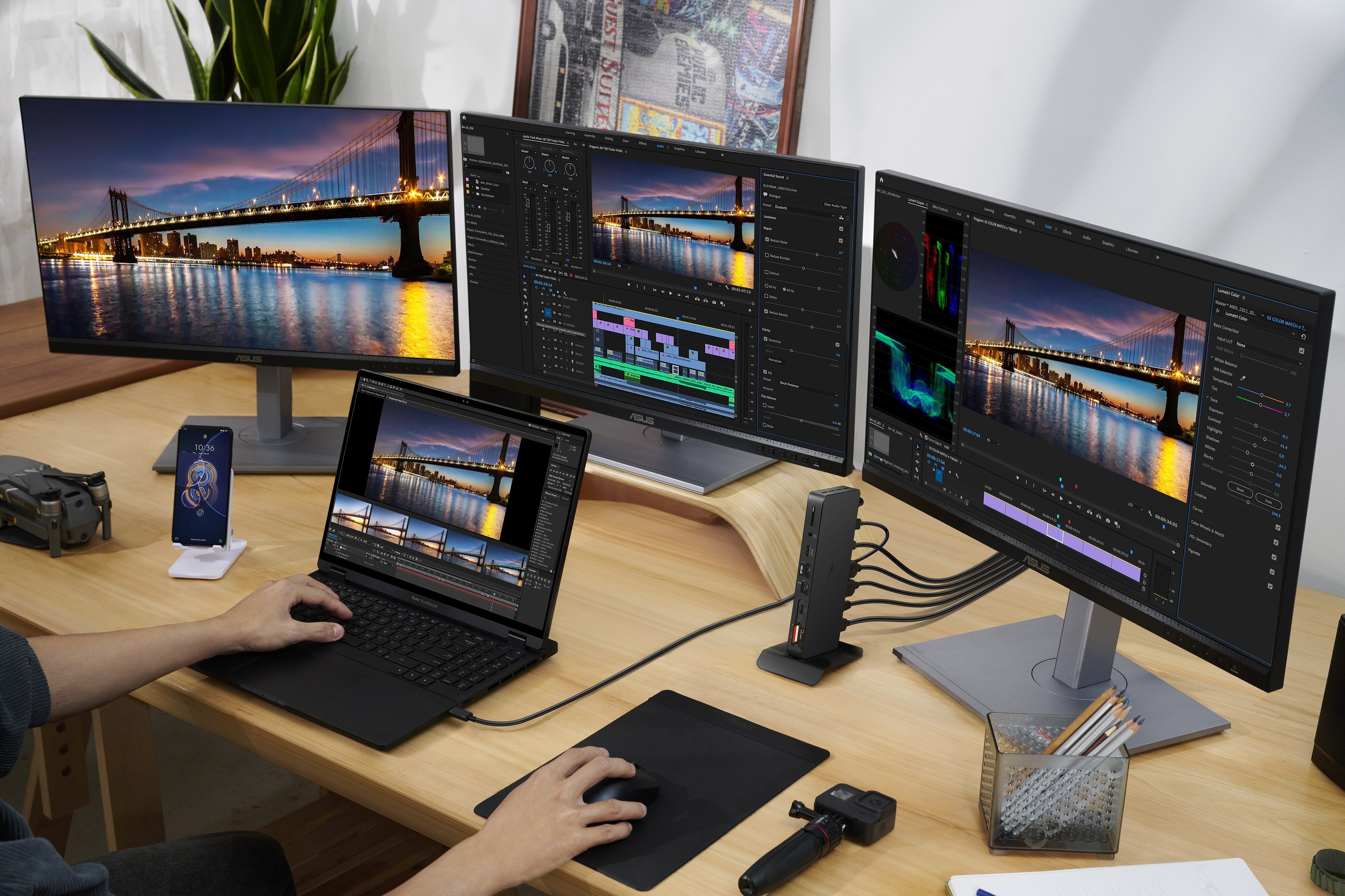 Asus Dc500 Triple 4k Tbt4 Dock Uk