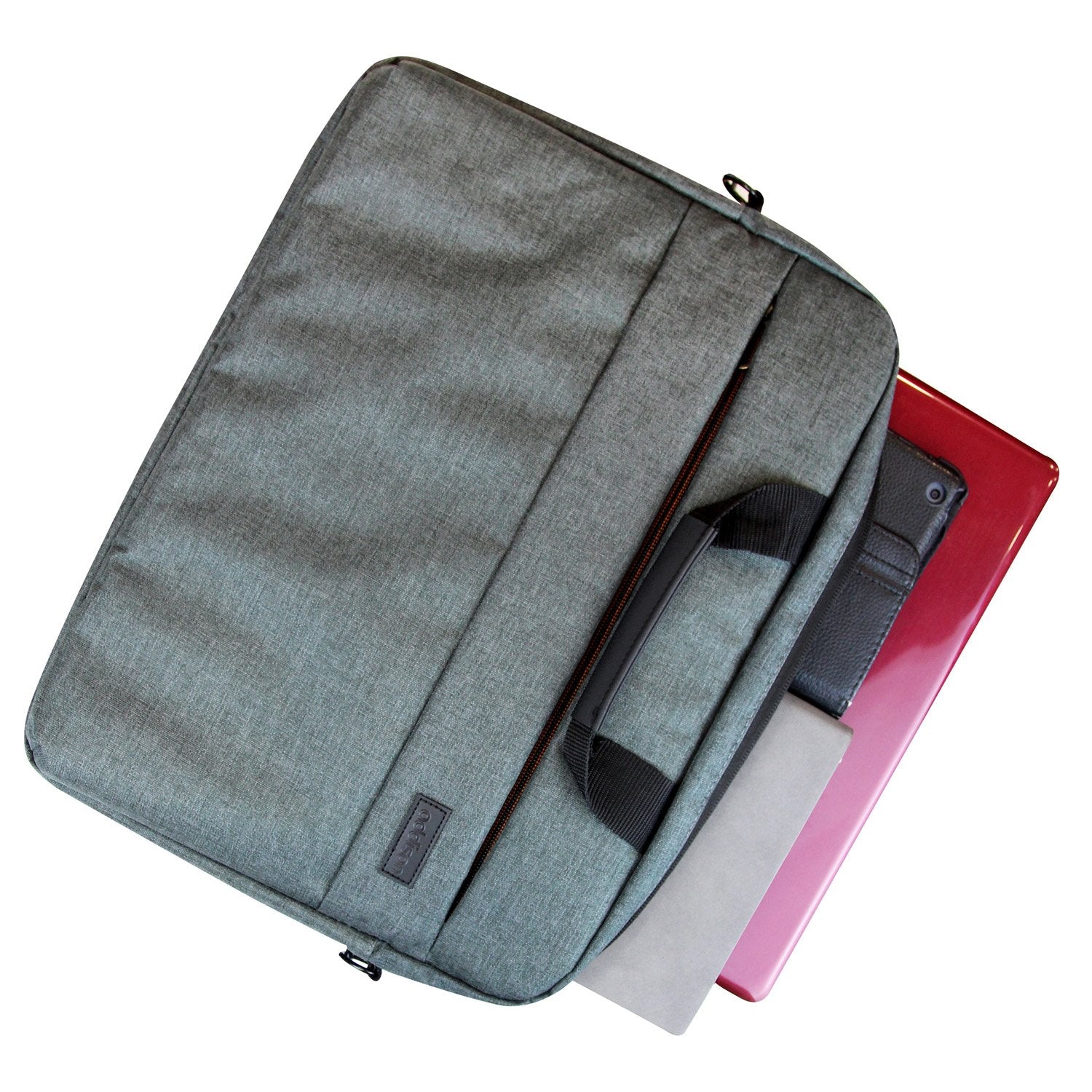 EAN 4897037307013 - Addison 307015 maletines para portátil 39,6 cm (15.6") Maletín Toploader Gris imagen 12