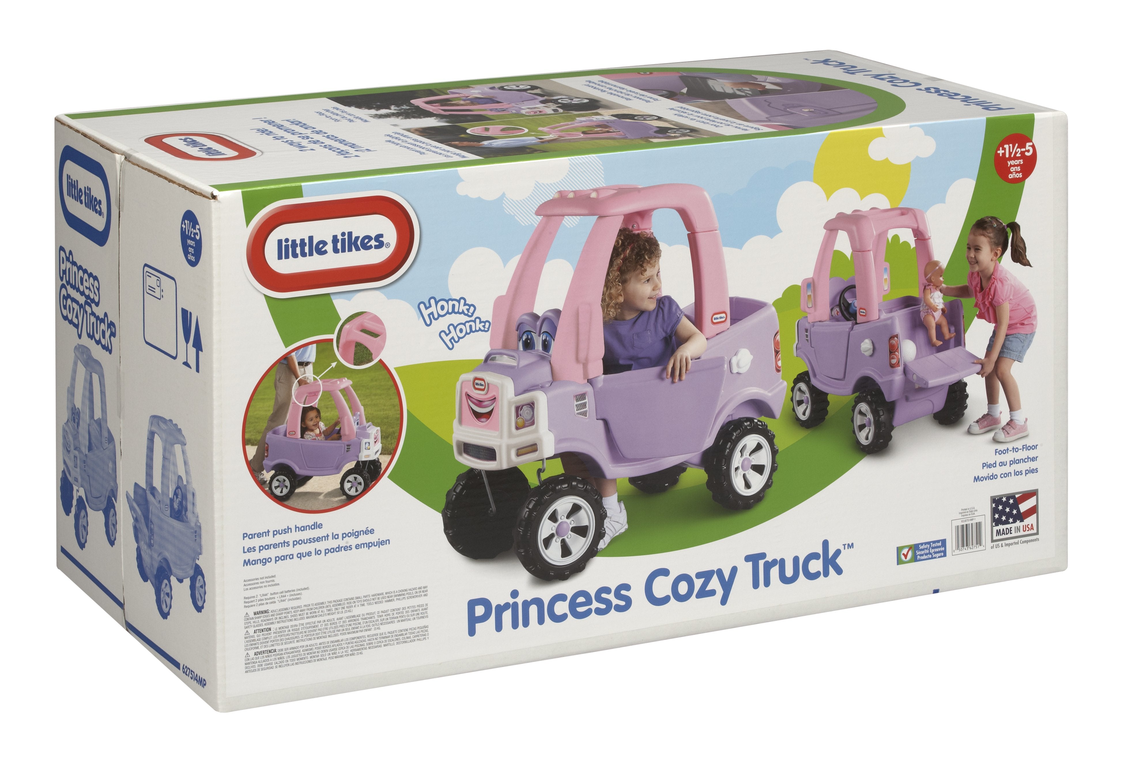 EAN 0050743627514 - Little Tikes Cozy Truck Princess Correpasillos con forma de coche imagen 14