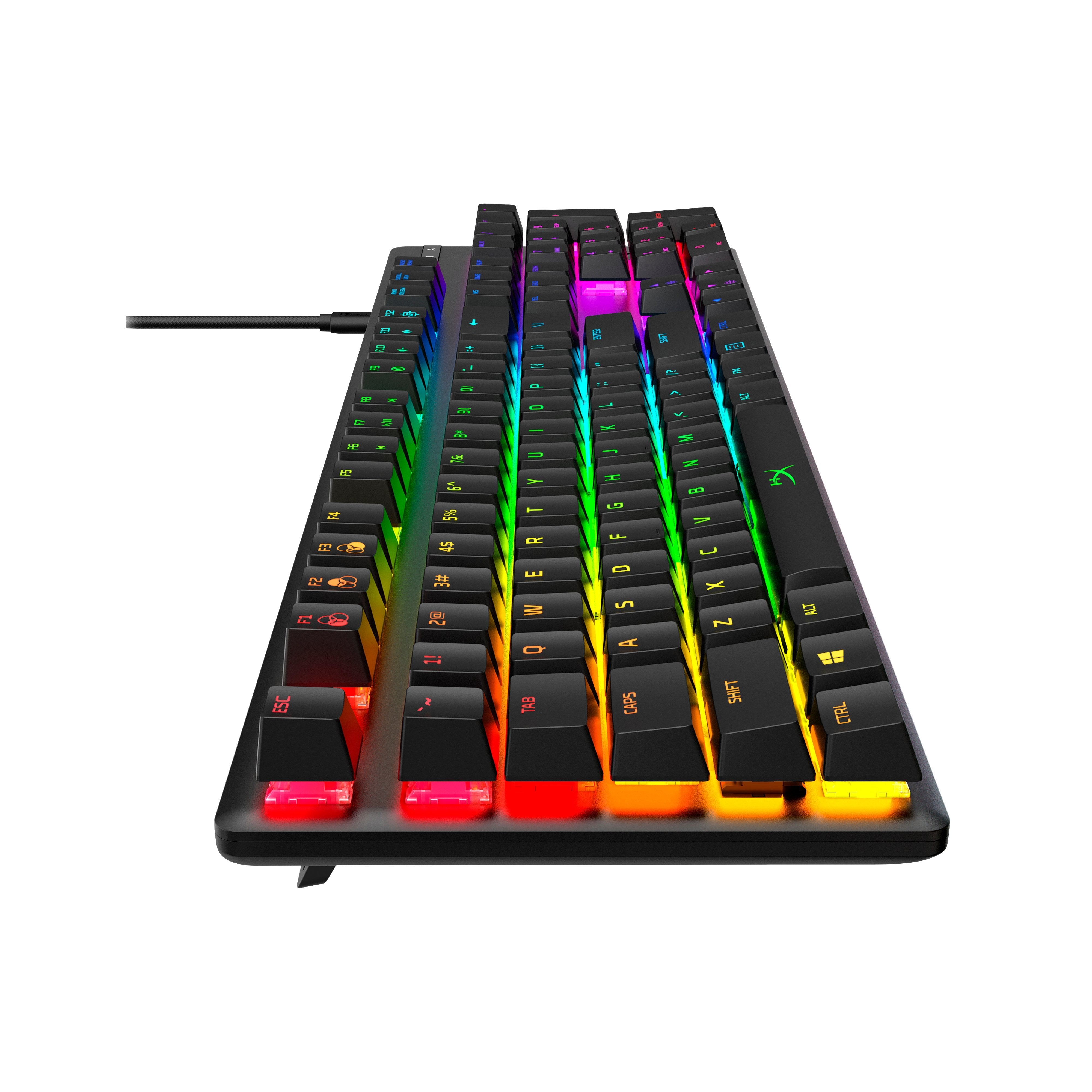 EAN 0196188049129 - HyperX Alloy Origins - Mechanical Gaming Keyboard - HX Aqua (US Layout) (HX-KB6AQX-US) teclado Juego USB  imagen 8