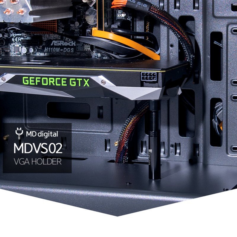 Jonsbo Vc-20 Gpu-Halterung - Negro