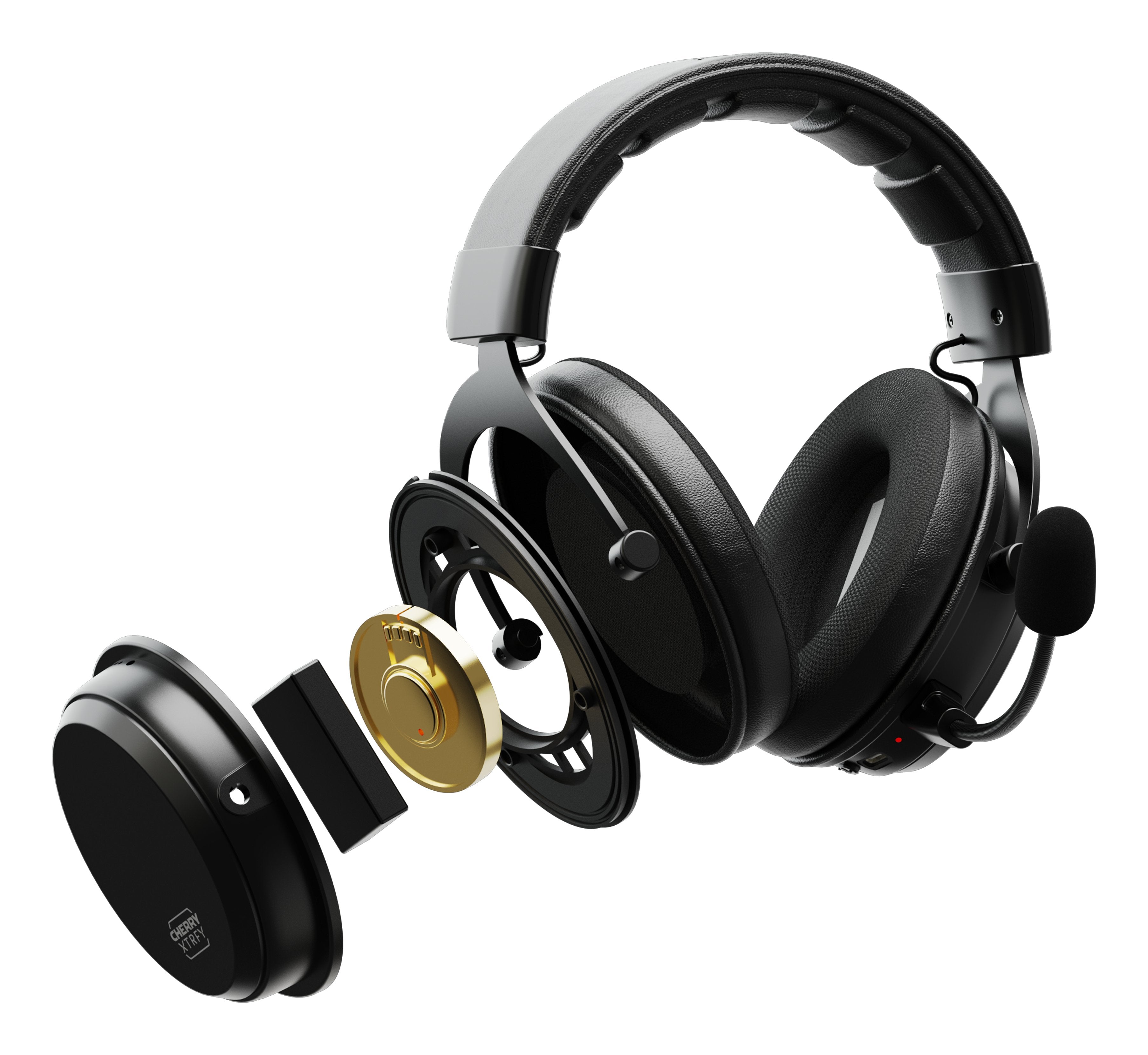 EAN 7340086914611 - CHERRY XTRFY H3 Wireless Auriculares Inalámbrico Diadema Juego Bluetooth Negro imagen 6