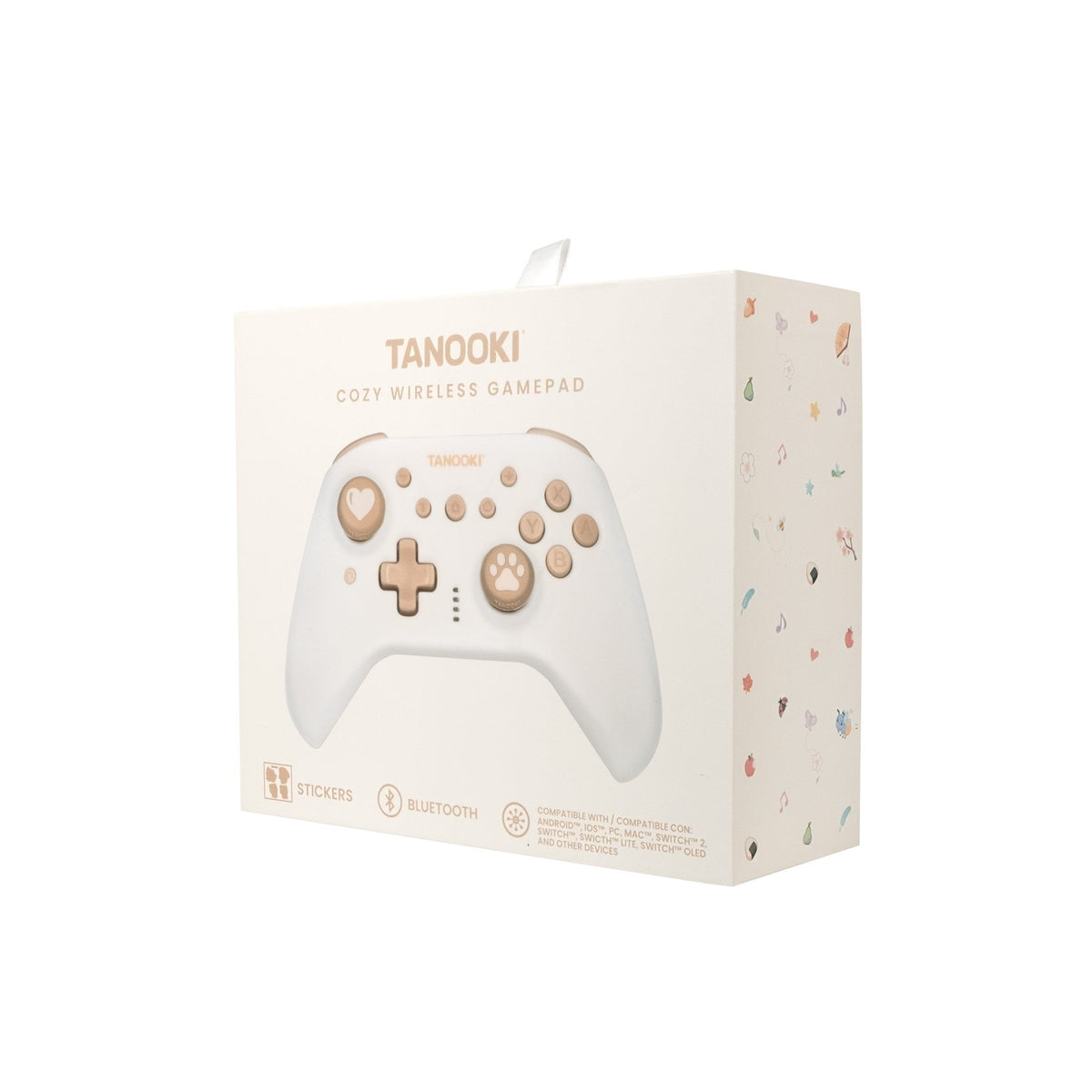EAN 8436563095153 - TANOOKI TNK1004 mando y volante Crema de color, Color vainilla Bluetooth PC, Nintendo Switch 2, Nintendo  imagen 9