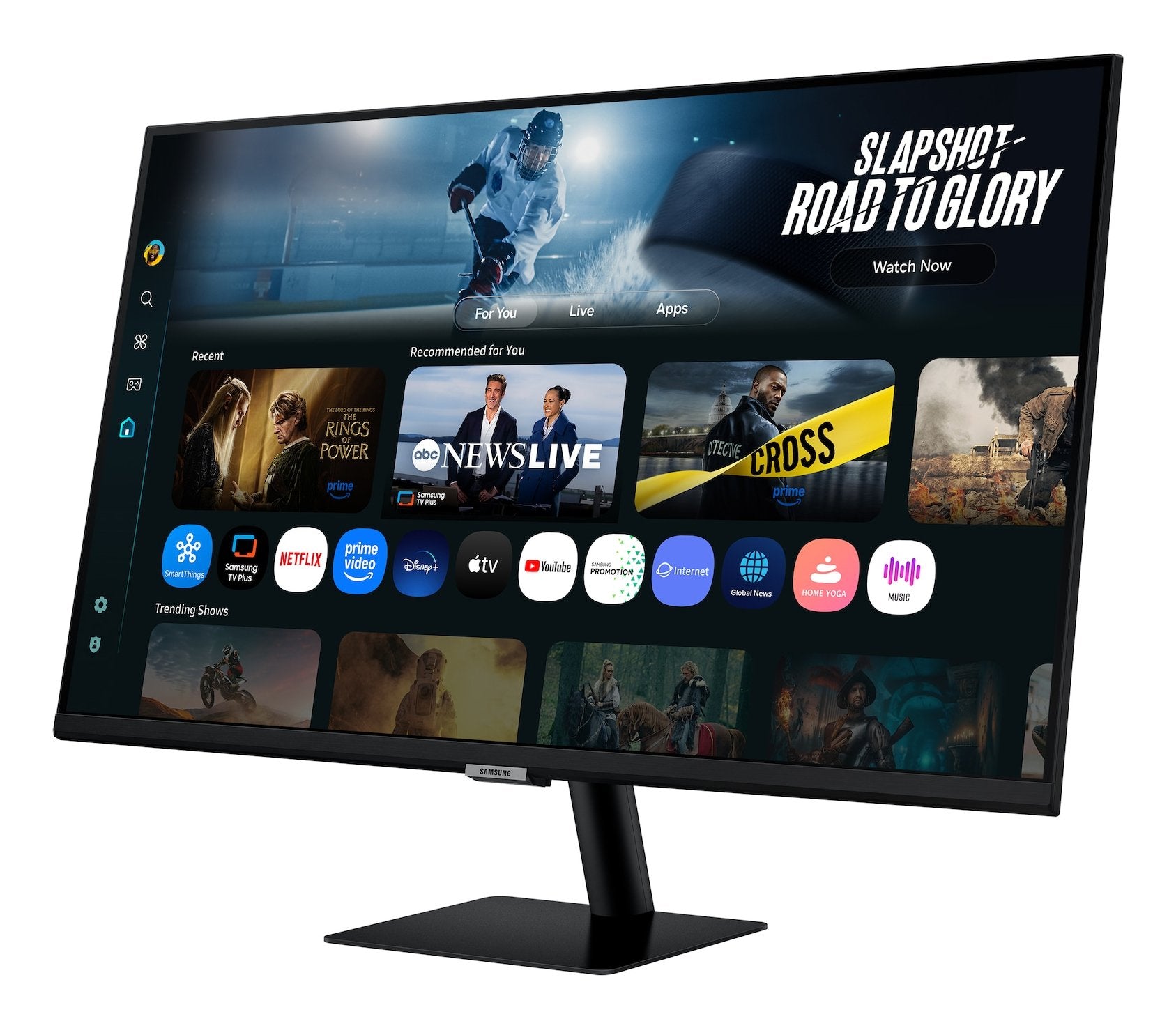 Samsung Ls32fm700uuxdu 32" Va Smart Monitor M7 M70f 4k, 3840x2160 16:9 300cd M2 4ms Hdmi Usb