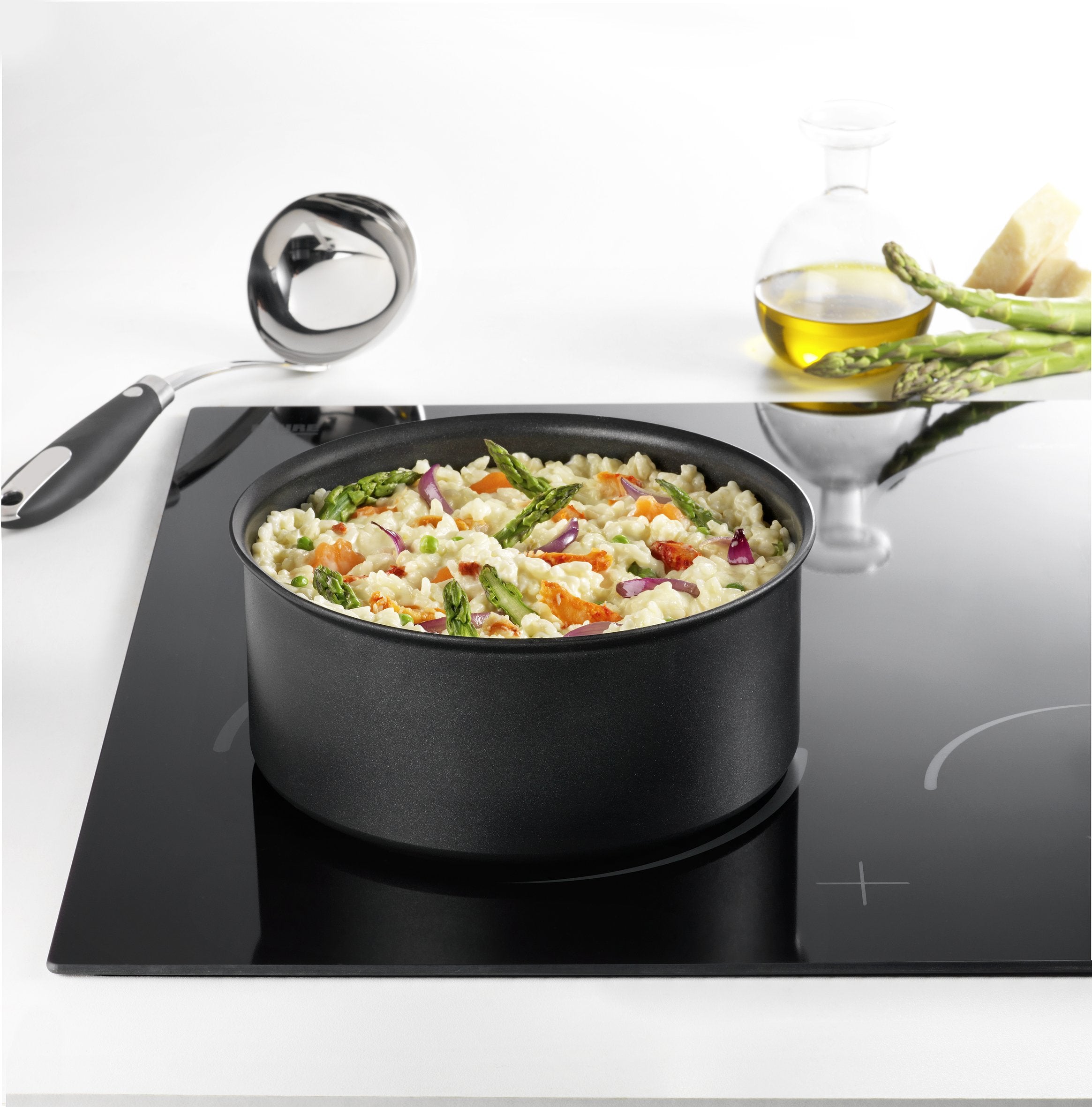 Set Of Pans And Handle Elements 4 Pcs. Ingenio Expertise Ø16+18+20cm